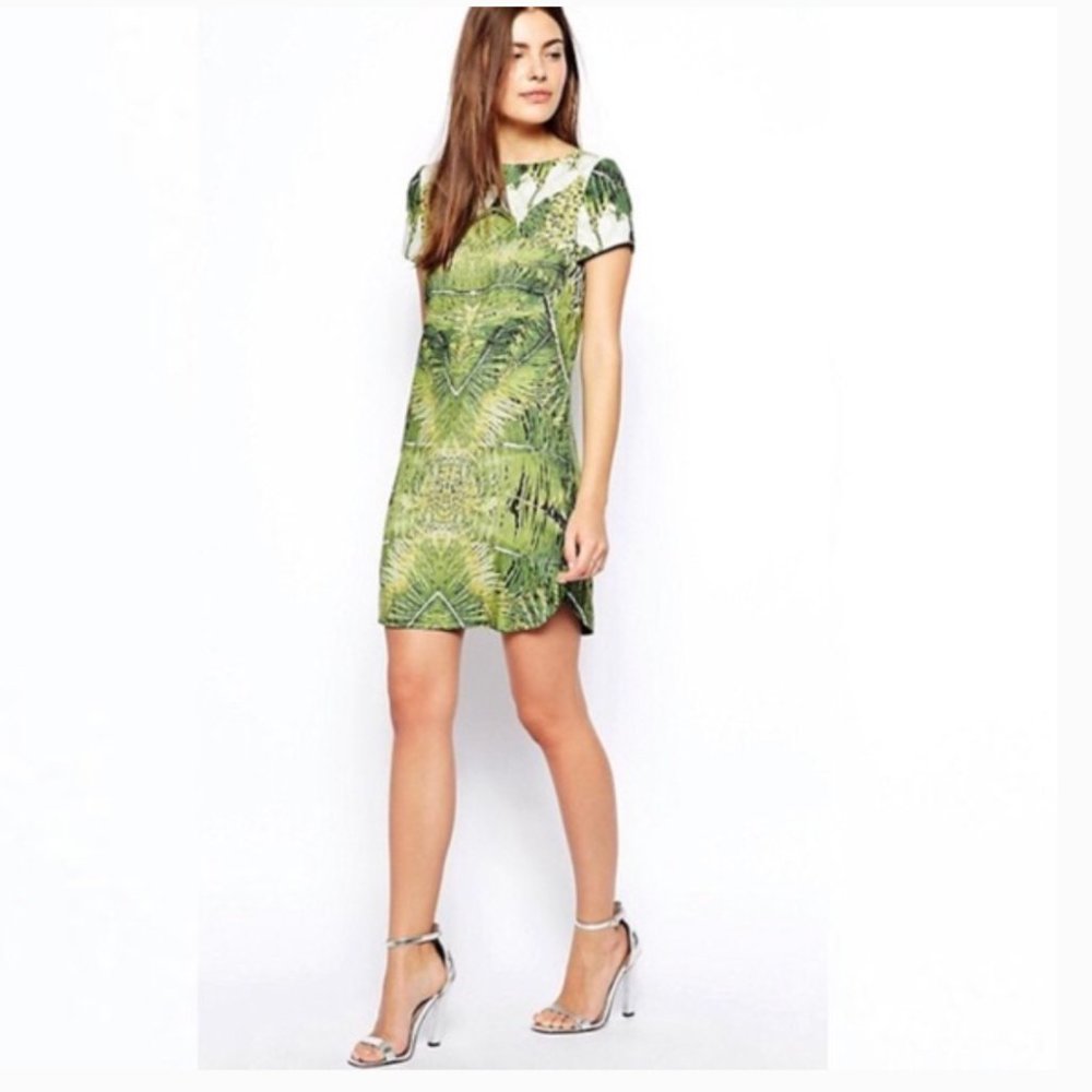Ted Baker Green Mini Dress